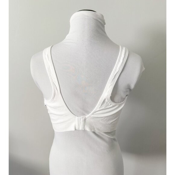 Truekind Daily Comfort Wirefree Bra - NWT! in White - Size 3X - Picture 4 of 6